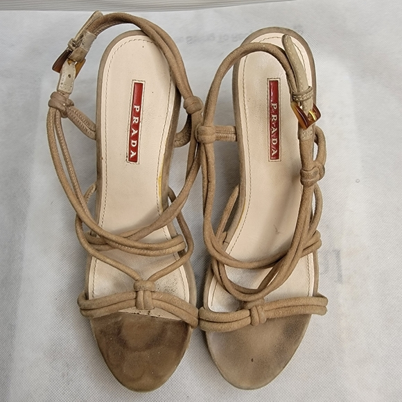 PRADA women’s summer sandals size 38 - Picture 13 of 13